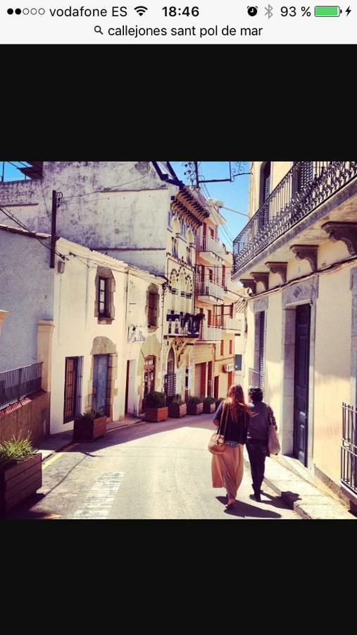 Can Carlota Sant Pol De Mar Esterno foto